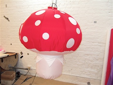 Toadstool,mushroom,inflatable,