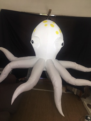 inflatable,octopus,giant,
