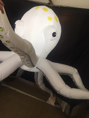 inflatable,octopus,giant,