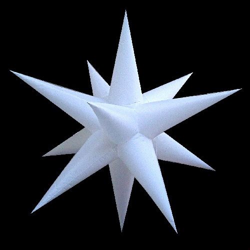 inflatable,star,hanging,spikey,
