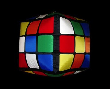 inflatable,cube,branded,logo,rubix