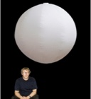 Hanging Globe Sphere Ball Inflatable, 152cm/5ft x 152cm/5ft x 152cm/5ft 