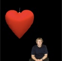 Hanging Heart-Shaped Inflatable 91cm x 91cm/3ft x 3ft 