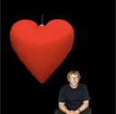 Hanging Heart-Shaped Inflatable 122cm x 122cm/4ft x 4ft 